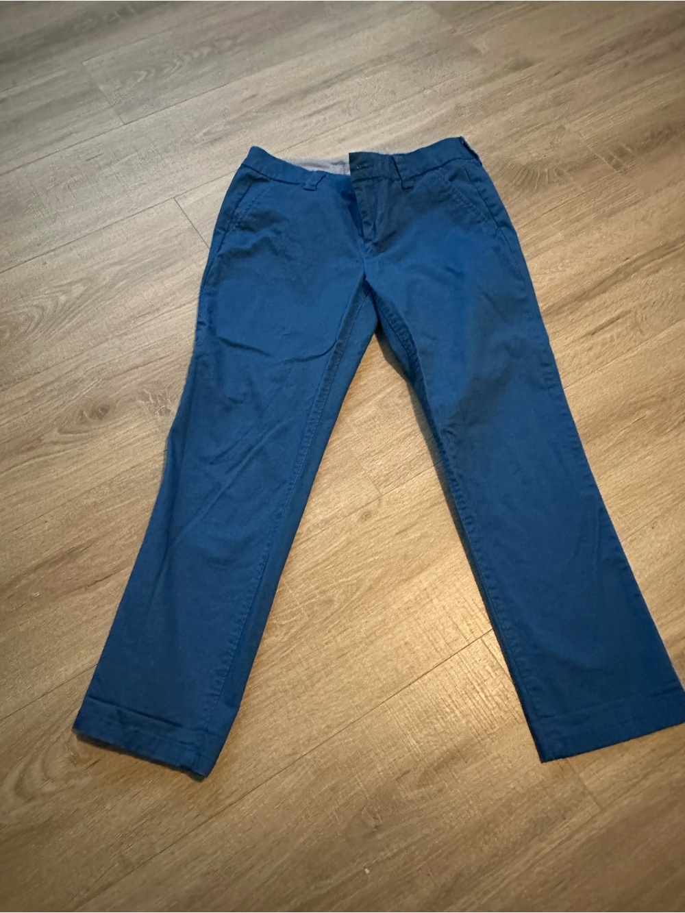 Classic Blue Cotton ankle pants size 4